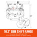 60 in Orchard Finish Mower,  3 Point Hitch Cat.1,  Hydraulic Offset, — detail view
