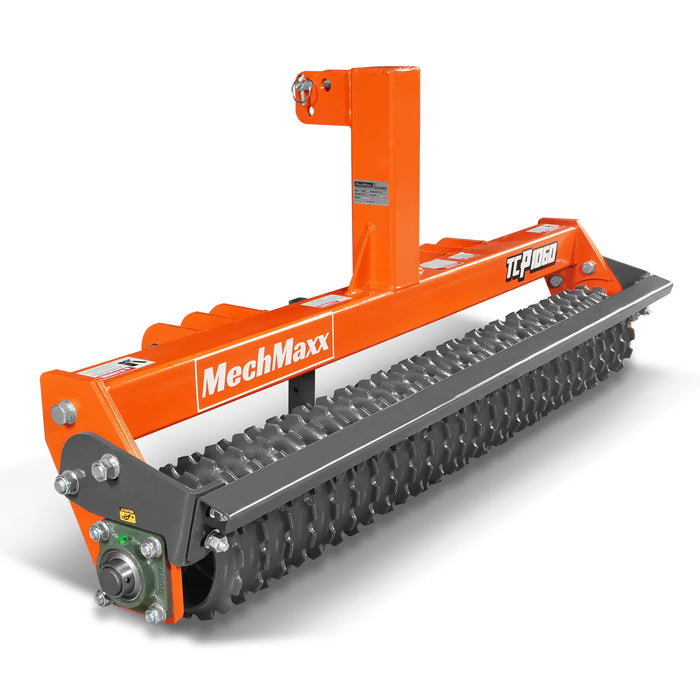 60" Cultipacker with 26 Ductile Iron Wheels,  Scraper Bar Included,  C