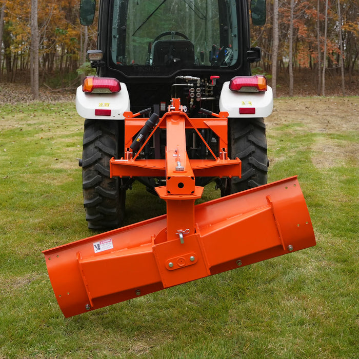 60" Heavy Duty 6-Way Rear Blade 3 Point Hitch Tractor Attachment,  RB60SE