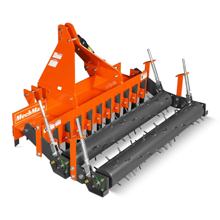 60" Heavy Duty Soil Pulverizer,  Double Spiked Roller,  21 Shanks,  Ca — view 13