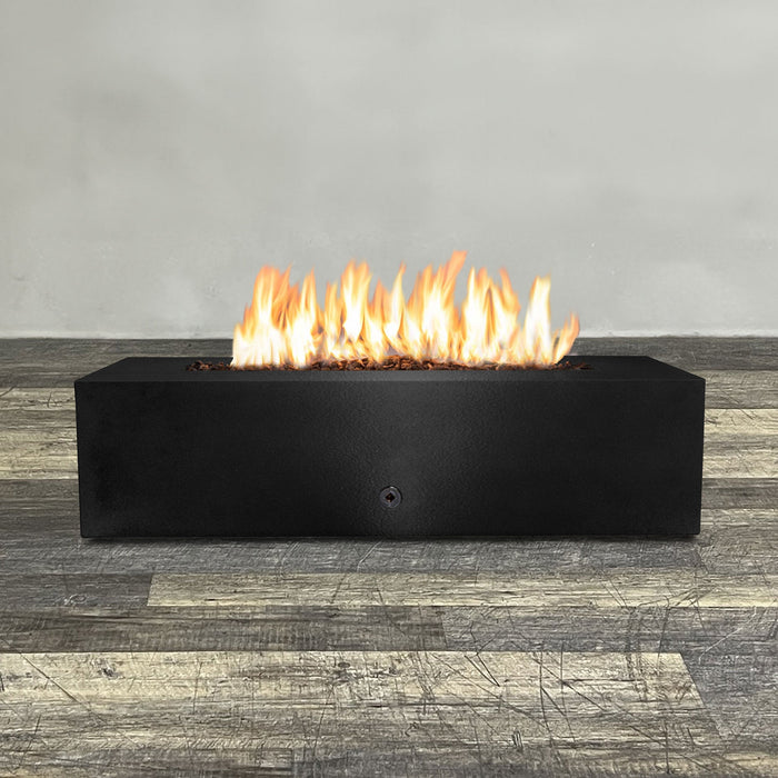 Starfire Designs Gravity 60" x 24" Linear Powder Coated Steel Gas Fire Pit Starfire Designs