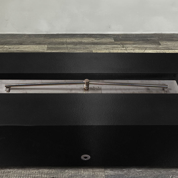 Starfire Designs Gravity 60" x 24" Linear Powder Coated Steel Gas Fire Pit Starfire Designs