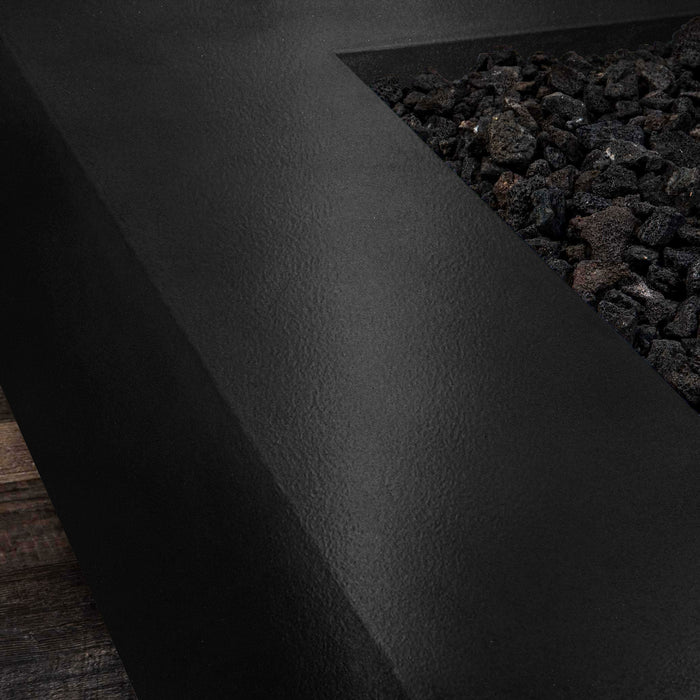 Starfire Designs Gravity 60" x 24" Linear Powder Coated Steel Gas Fire Pit Starfire Designs