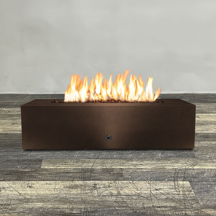 Starfire Designs Gravity 60" x 24" Linear Powder Coated Steel Gas Fire Pit Starfire Designs