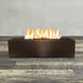 Starfire Designs Gravity 60" x 24" Linear Powder Coated Steel Gas Fire Pit Starfire Designs
