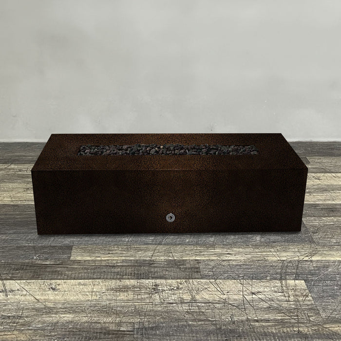 Starfire Designs Gravity 60" x 24" Linear Powder Coated Steel Gas Fire Pit Starfire Designs