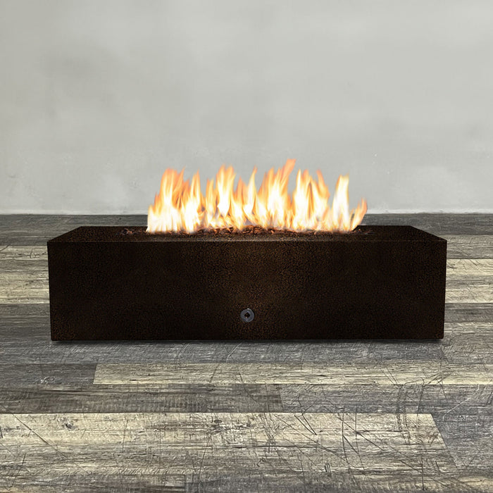 Starfire Designs Gravity 60" x 24" Linear Powder Coated Steel Gas Fire Pit Starfire Designs