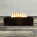 Starfire Designs Gravity 60" x 24" Linear Powder Coated Steel Gas Fire Pit Starfire Designs