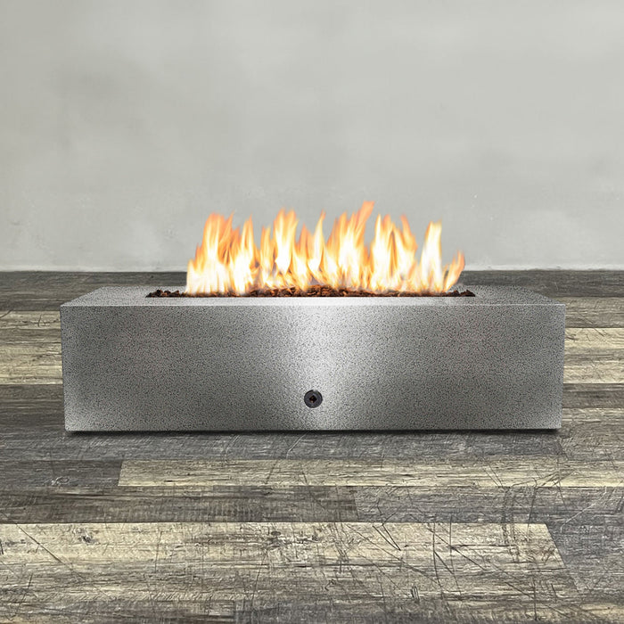 Starfire Designs Gravity 60" x 24" Linear Powder Coated Steel Gas Fire Pit Starfire Designs