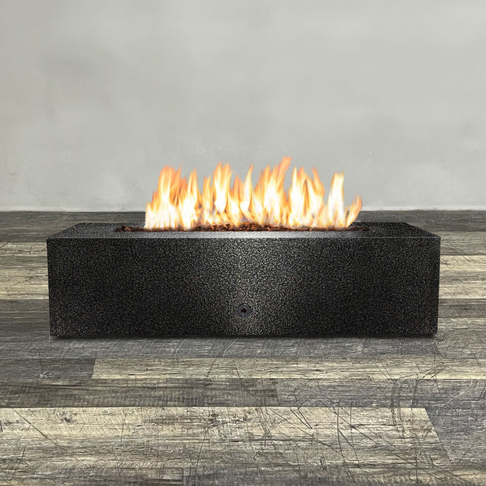 Starfire Designs Gravity 60" x 24" Linear Powder Coated Steel Gas Fire Pit Starfire Designs