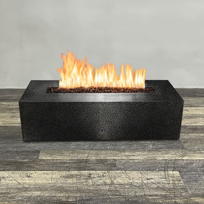 Starfire Designs Gravity 60" x 24" Linear Powder Coated Steel Gas Fire Pit Starfire Designs