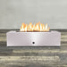 Starfire Designs Gravity 60" x 24" Linear Powder Coated Steel Gas Fire Pit Starfire Designs