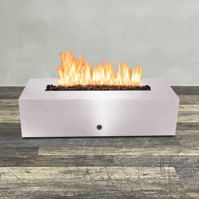 Starfire Designs Gravity 60" x 24" Linear Powder Coated Steel Gas Fire Pit Starfire Designs
