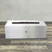 Starfire Designs Metal Gravity 60" x 24" Linear Stainless Steel Gas Fire Pit with Propane Tank Access Door Starfire Designs