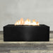 Starfire Designs Gravity Rectangle Powder Coated Steel Gas Fire Pit with Propane Tank Access Door Starfire Designs