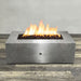 Starfire Designs Gravity Rectangle Powder Coated Steel Gas Fire Pit with Propane Tank Access Door Starfire Designs