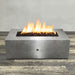 Starfire Designs Gravity Rectangle Powder Coated Steel Gas Fire Pit with Propane Tank Access Door Starfire Designs