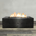 Starfire Designs Gravity Rectangle Powder Coated Steel Gas Fire Pit with Propane Tank Access Door Starfire Designs