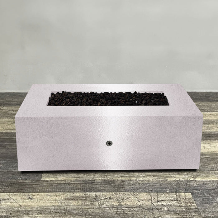 Starfire Designs Gravity Rectangle Powder Coated Steel Gas Fire Pit with Propane Tank Access Door Starfire Designs
