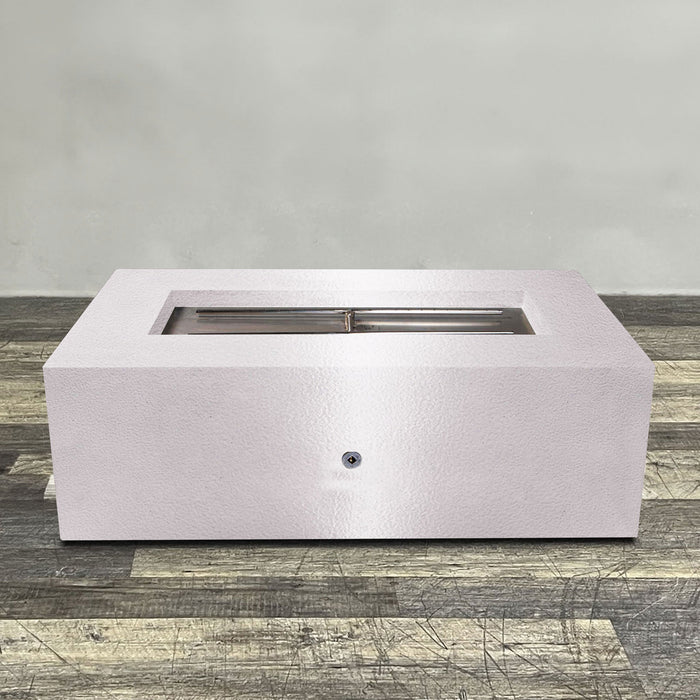 Starfire Designs Gravity Rectangle Powder Coated Steel Gas Fire Pit with Propane Tank Access Door Starfire Designs