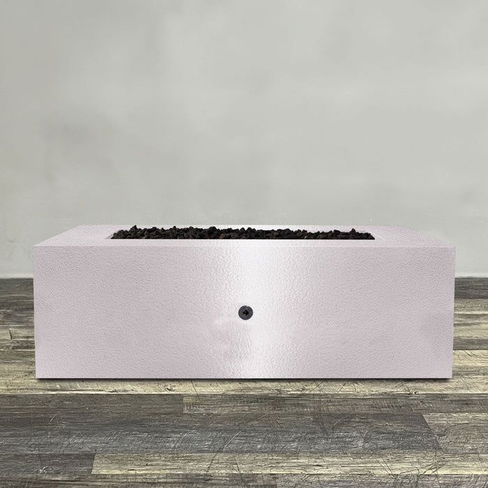 Starfire Designs Gravity Rectangle Powder Coated Steel Gas Fire Pit with Propane Tank Access Door Starfire Designs