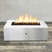 Starfire Designs Metal Gravity 60" x 32" Rectangle Stainless Steel Gas Fire Pit with Propane Tank Access Door Starfire Designs