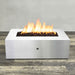 Starfire Designs Metal Gravity 60" x 32" Rectangle Stainless Steel Gas Fire Pit with Propane Tank Access Door Starfire Designs