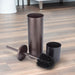 Utility Sink Toilet Brush and Holder (Bronze Finish) Bathroom Fixture - Close-Up
