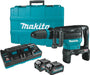 VM Hardware Makita GMH02PM 80V max (40V max X2) XGT® Brushless 28 lb. SDS-MAX AVT® Demolition Hammer Kit, AWS® Capable...