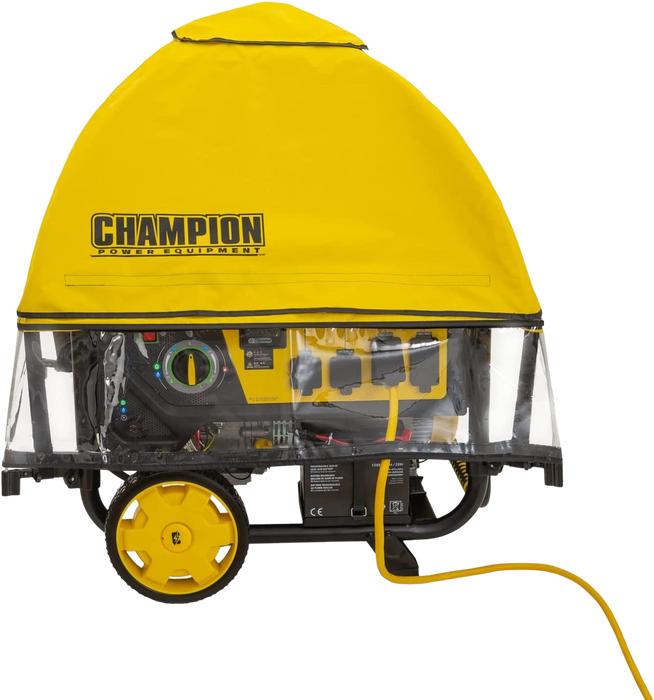 Champion 100376 Storm Shield Severe Weather Portable Generator Cover for 3000 to 10,000 Watt Generators New - Side View