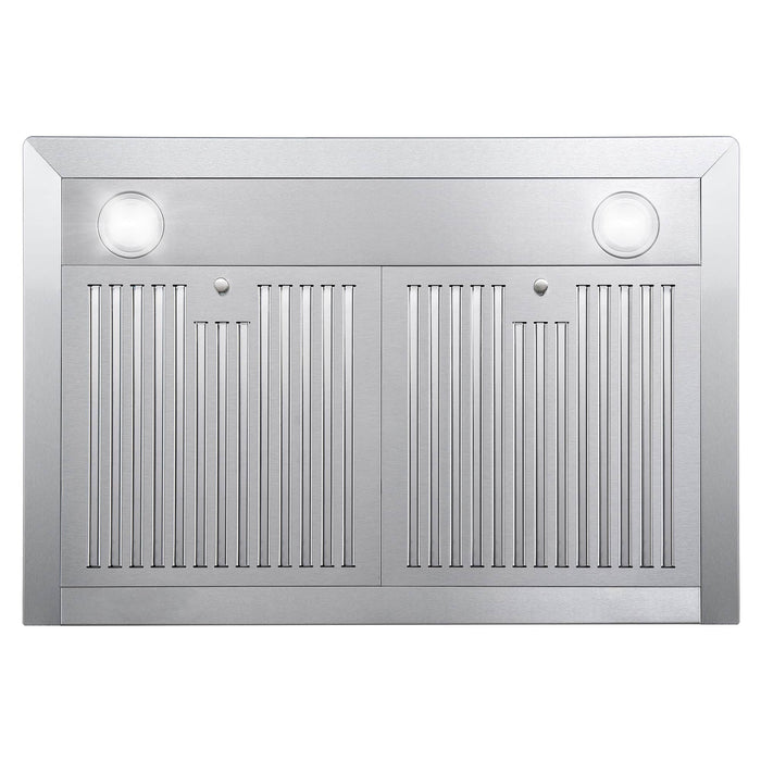 Cosmo 30-Inch 380 CFM Ductless Wall Mount Range Hood in Stainless Steel (COS-63175S-DL) Cosmo