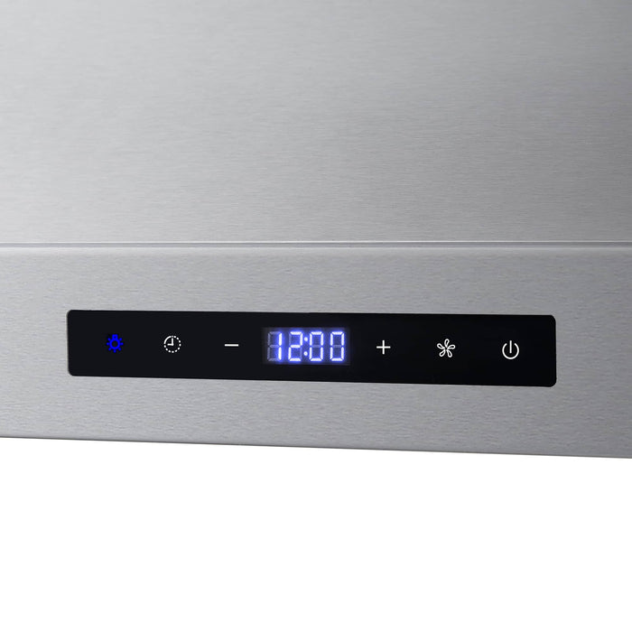Cosmo 4-Piece Appliance Package - 30-Inch Gas Range, Wall Mount Range Hood, Dishwasher and Refrigerator in Stainless Steel (COS-4PKG-097) Cosmo