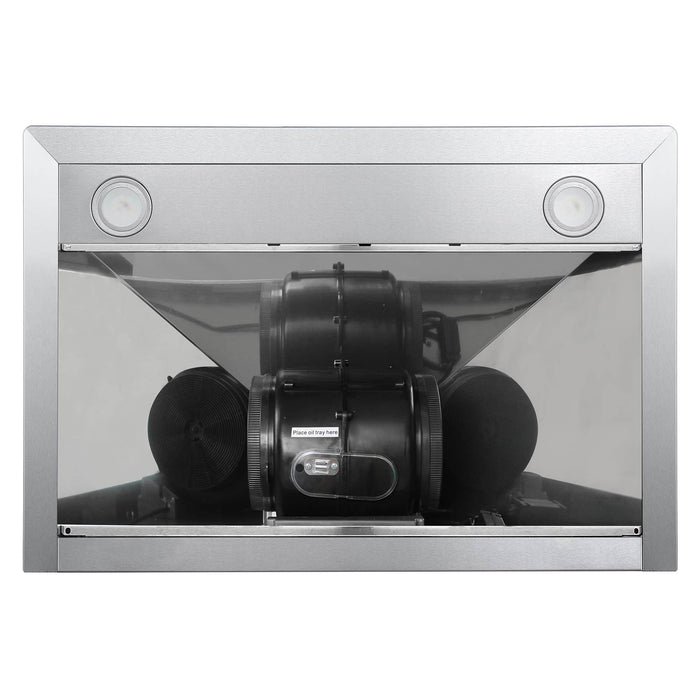 Cosmo 4-Piece Appliance Package - 30-Inch Gas Range, Wall Mount Range Hood, Dishwasher and Refrigerator in Stainless Steel (COS-4PKG-097) Cosmo
