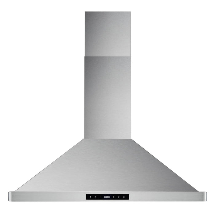 Cosmo 4-Piece Appliance Package - 30-Inch Gas Range, Wall Mount Range Hood, Dishwasher and Refrigerator in Stainless Steel (COS-4PKG-097) Cosmo