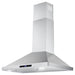 Cosmo 4-Piece Appliance Package - 30-Inch Gas Range, Wall Mount Range Hood, Dishwasher and Refrigerator with Water Dispenser in Stainless Steel (COS-4PKG-655) Cosmo