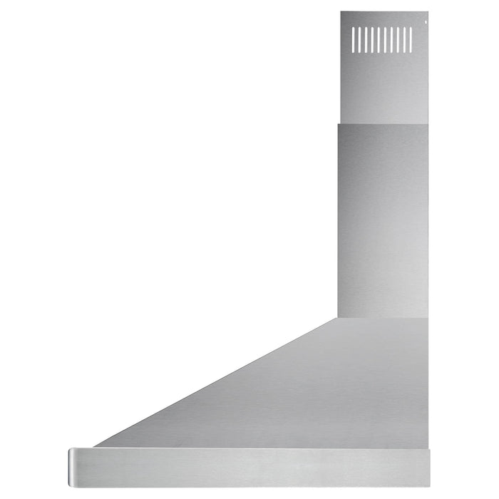 Cosmo 4-Piece Appliance Package - 30-Inch Dual Fuel Range, Wall Mount Range Hood, Dishwasher and Refrigerator in Stainless Steel (COS-4PKG-017) Cosmo