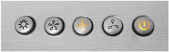 Cosmo 4-Piece Appliance Package - 30-Inch Gas Range, Wall Mount Range Hood, Dishwasher and Refrigerator in Stainless Steel (COS-4PKG-731) Cosmo