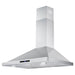 Cosmo 4-Piece Appliance Package - 36-Inch Dual Fuel Range, Wall Mount Range Hood, Dishwasher and Refrigerator with Water Dispenser in Stainless Steel (COS-4PKG-673) Cosmo