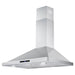 Cosmo 4-Piece Appliance Package - 36-Inch Dual Fuel Range, Wall Mount Range Hood, Dishwasher and Refrigerator in Stainless Steel (COS-4PKG-061) Cosmo