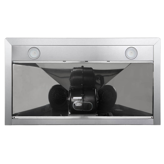 Cosmo 36-Inch Ductless Wall Mount Range Hood in Stainless Steel (COS-63190-DL) Cosmo