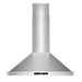 Cosmo 4-Piece Appliance Package - 30-Inch Dual Fuel Range, Island Range Hood, Dishwasher and Refrigerator in Stainless Steel (COS-4PKG-046) Cosmo