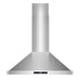 Cosmo 4-Piece Appliance Package - 30-Inch Dual Fuel Range, Island Range Hood, Dishwasher and Refrigerator in Stainless Steel (COS-4PKG-040) Cosmo