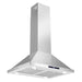 Cosmo 4-Piece Appliance Package - 30-Inch Dual Fuel Range, Island Range Hood, Dishwasher and Refrigerator with Water Dispenser in Stainless Steel (COS-4PKG-652) Cosmo