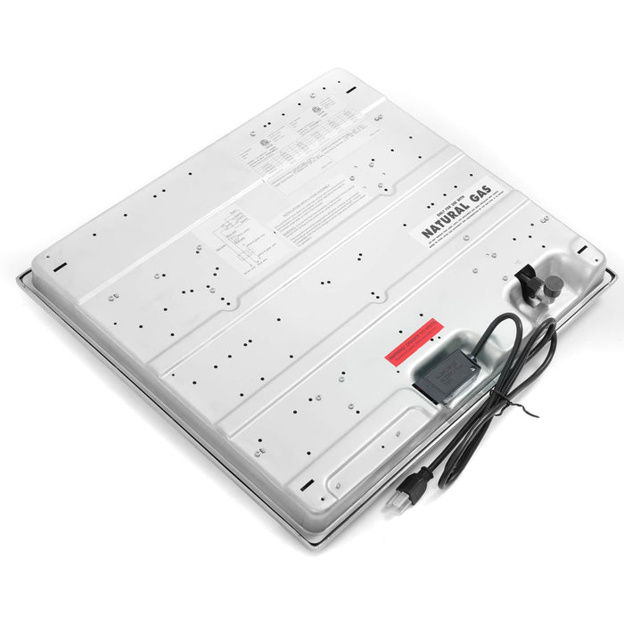 Cosmo 24-Inch Gas Cooktop with 4 Burners in Stainless Steel (COS-640STX-E) Cosmo