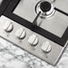 Cosmo 24-Inch Gas Cooktop with 4 Burners in Stainless Steel (COS-640STX-E) Cosmo