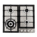 Cosmo 24-Inch Gas Cooktop with 4 Burners in Stainless Steel (COS-640STX-E) Cosmo