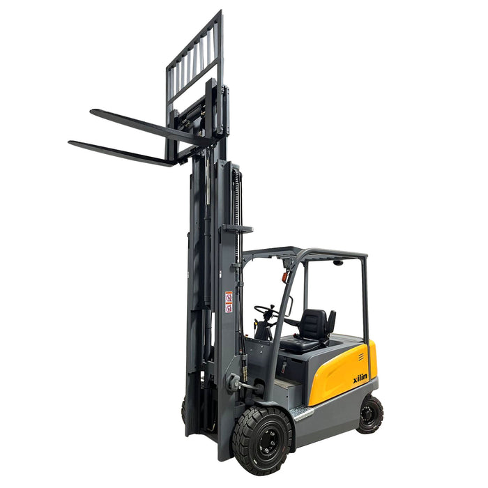 Xilin FB30R-197 6,600 lb 4 wheel electric forklift front view