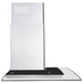 Cosmo 30-Inch 380 CFM Ducted Wall Mount Range Hood in Stainless Steel with Tempered Glass (COS-668AS750) Cosmo