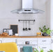 Cosmo 4-Piece Appliance Package - 36-Inch Dual Fuel Range, Wall Mount Range Hood, Dishwasher and Refrigerator in Stainless Steel (COS-4PKG-062) Cosmo