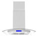 Cosmo 4-Piece Appliance Package - 30-Inch Gas Range, Island Mount Range Hood, Dishwasher and Refrigerator in Stainless Steel (COS-4PKG-734) Cosmo